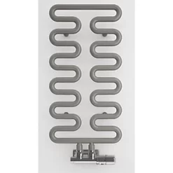 Terma Aire Designer Towel Rail 621 x 300mm Grey 563BTU