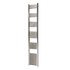 Towelrads Eton Designer Towel Radiator 1800 x 300mm Grey / Silver 1692BTU