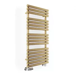 Terma Rolo Towel Rail 1085 x 520mm Brass 2112BTU