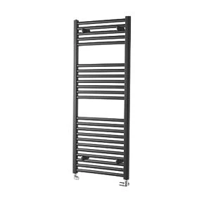 Towelrads Pisa Premium Towel Radiator 1200 x 500mm Black 1952BTU 4 Towelrads Pisa Premium Towel Radiator 1200 x 500mm Black 1952BTU - Image 4