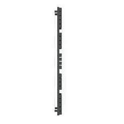 Terma Warp T One Electric Towel Rail 1695 x 500mm Black 2728BTU -Towel Radiators shop 446RH A3