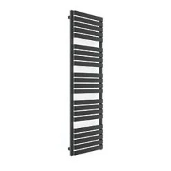 Terma Warp T One Electric Towel Rail 1695 x 500mm Black 2728BTU