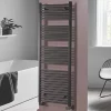 Towelrads Pisa Premium Towel Radiator 1600 x 600mm Black 3081BTU