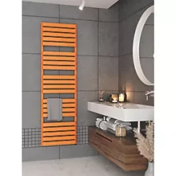 Terma Warp T One Electric Towel Rail 1695 x 500mm Orange 2728BTU -Towel Radiators shop 452RH A2