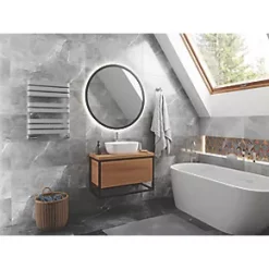 Terma Warp T Bold Designer Towel Rail 655 x 500mm Grey 1569BTU 8 Terma Warp T Bold Designer Towel Rail 655 x 500mm Grey 1569BTU -Towel Radiators shop 458RH A2