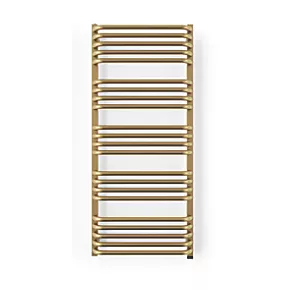 Terma Alex One Electric Towel Rail 1140 x 500mm Brass 2046BTU 2 Terma Alex One Electric Towel Rail 1140 x 500mm Brass 2046BTU - Image 2
