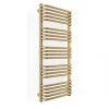 Terma Alex One Electric Towel Rail 1140 x 500mm Brass 2046BTU