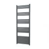 Towelrads Eton Designer Towel Radiator 1400 x 500mm Anthracite 2139BTU