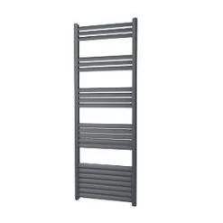 Towelrads Eton Designer Towel Radiator 1400 x 500mm Anthracite 2139BTU