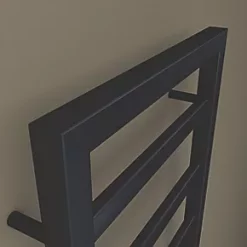 Towelrads Kensington Designer Towel Radiator 1300 x 530mm Black 1676BTU -Towel Radiators shop 511RY A2