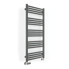 Terma Fiona Towel Rail 1140 x 500mm Sparkling Grey 1661BTU 1 Terma Fiona Towel Rail 1140 x 500mm Sparkling Grey 1661BTU