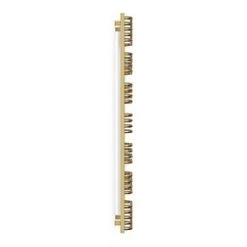 Terma Alex One Electric Towel Rail 1580 x 500mm Brass 2728BTU -Towel Radiators shop 564RH A3