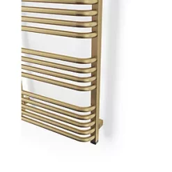 Terma Alex One Electric Towel Rail 1580 x 500mm Brass 2728BTU -Towel Radiators shop 564RH A5