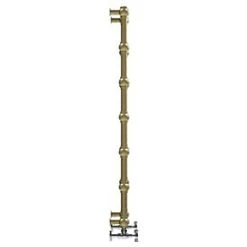 Terma Retro Designer Towel Rail 1170 x 504mm Brass 1051BTU -Towel Radiators shop 565HR A3