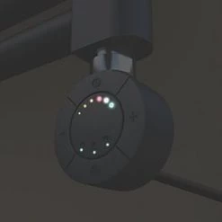 Towelrads Richmond Thermostatic Electric Towel Radiator 691 x 450mm Anthracite 682BTU -Towel Radiators shop 572RY A3