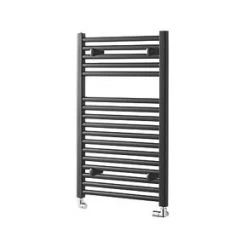 Towelrads Pisa Premium Towel Radiator 800 x 500mm Black 1307BTU 7 Towelrads Pisa Premium Towel Radiator 800 x 500mm Black 1307BTU -Towel Radiators shop 607RY A3