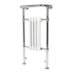 3-Column Steel Bathroom Radiator 952 x 479mm Chrome 1102BTU