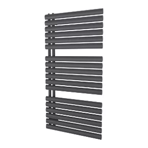 Ximax Fortuna Open Designer Towel Radiator 1164 x 600mm Anthracite 2222BTU 1 Ximax Fortuna Open Designer Towel Radiator 1164 x 600mm Anthracite 2222BTU