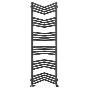 Terma Incorner Designer Towel Rail 1545 x 350mm Grey 2757BTU 1 Terma Incorner Designer Towel Rail 1545 x 350mm Grey 2757BTU