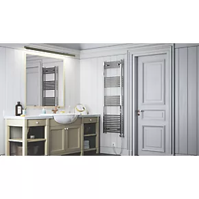 Terma Leo MEG Electric Towel Rail 1600 x 500mm Chrome 1346BTU 3 Terma Leo MEG Electric Towel Rail 1600 x 500mm Chrome 1346BTU - Image 3