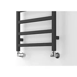 Terma Simple Towel Rail 1080 x 500mm Black 1351BTU -Towel Radiators shop 659RH A3