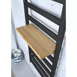 Terma Simple Towel Rail 1080 x 500mm Black 1351BTU -Towel Radiators shop 659RH A5