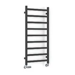 Terma Simple Towel Rail 1080 x 500mm Black 1351BTU