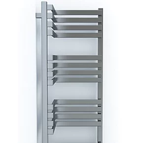 Terma Incorner Designer Towel Rail 1545 x 350mm Silver 2757BTU 3 Terma Incorner Designer Towel Rail 1545 x 350mm Silver 2757BTU - Image 3