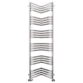 Terma Incorner Designer Towel Rail 1545 x 350mm Silver 2757BTU 1 Terma Incorner Designer Towel Rail 1545 x 350mm Silver 2757BTU
