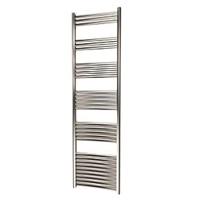 Towelrads Eton Designer Towel Radiator 1800 x 500mm Grey / Silver 2805BTU 1 Towelrads Eton Designer Towel Radiator 1800 x 500mm Grey / Silver 2805BTU