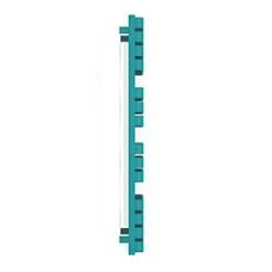 Terma Warp T One Electric Towel Rail 1110 x 500mm Teal 2046BTU -Towel Radiators shop 669RH A3