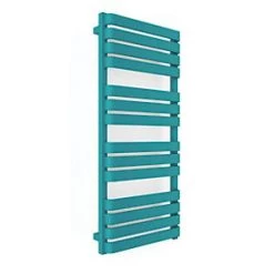 Terma Warp T One Electric Towel Rail 1110 x 500mm Teal 2046BTU