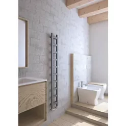 Terma Easy Designer Towel Rail 1600 x 200mm Taupe 1071BTU -Towel Radiators shop 705HR A2