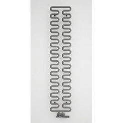 Terma Aire Designer Towel Rail 1555 x 300mm Grey 1423BTU