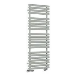 Terma Rolo Towel Designer Towel Rail 1360 x 520mm Grey / Silver 2629BTU -Towel Radiators shop 738HR A1