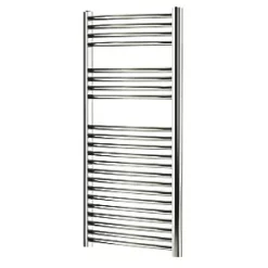 Blyss Curved Towel Radiator 1100 x 450mm Chrome 1037BTU