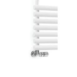 Terma Rolo Towel Rail 1360 x 520mm White 2629BTU -Towel Radiators shop 744RH A4