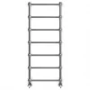 Terma Retro Designer Towel Rail 1170 x 504mm Grey / Silver 1051BTU