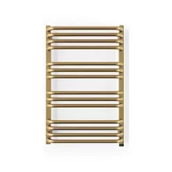 Terma Alex One Electric Towel Rail 760 x 500mm Brass 1364BTU -Towel Radiators shop 759RH A1