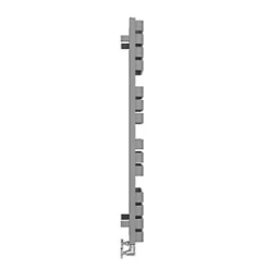 Terma Warp T Bold Designer Towel Rail 1110 x 500mm Grey 2660BTU -Towel Radiators shop 763RH A3