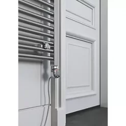 Terma Leo MEG Electric Towel Rail 1800 x 600mm Chrome 2046BTU 9 Terma Leo MEG Electric Towel Rail 1800 x 600mm Chrome 2046BTU -Towel Radiators shop 787HR A4