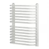 Blyss Curved D-Bar Towel Radiator 600 x 500mm White 1364BTU