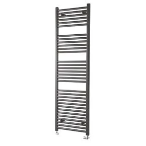 Towelrads Pisa Premium Towel Radiator 1600 x 500mm Anthracite 2620BTU 4 Towelrads Pisa Premium Towel Radiator 1600 x 500mm Anthracite 2620BTU - Image 4