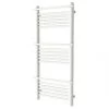 GoodHome Lindley Water Towel Warmer 1100 x 500mm White 1566BTU