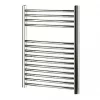Blyss Curved Towel Radiator 700 x 600mm Chrome 859BTU