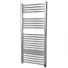 Flomasta Flat Electric Towel Radiator 1100 x 500mm Chrome 853BTU