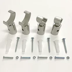 Towelrads Eton Designer Towel Radiator 1200 x 300mm Grey / Silver 1105BTU -Towel Radiators shop 849RY A3