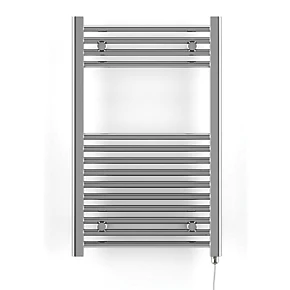 Terma Leo SIM Electric Towel Rail 800 x 500mm Chrome 682BTU 1 Terma Leo SIM Electric Towel Rail 800 x 500mm Chrome 682BTU