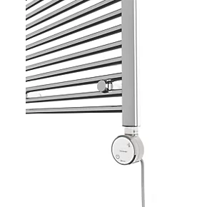 Terma Leo Electric Towel Rail with MOA Blue Element 1800 x 600mm Chrome 2046BTU 5 Terma Leo Electric Towel Rail with MOA Blue Element 1800 x 600mm Chrome 2046BTU - Image 5