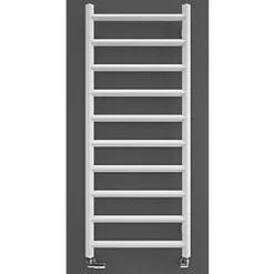 Terma Crystal Designer Towel Warmer 1200 x 500mm White 1365BTU